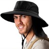 SUN CUBE Wide Brim Sun Hat Adults, Fishing Hats Sun UV Protection, Hiking Bucket Hat Safari Beach Boonie, UPF 50+ - 2 of 4
