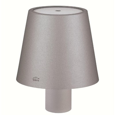 CILIO "Luce" LED Bottle Lamp, black, 5.25" x 4.25" dia.