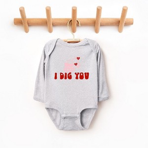 The Juniper Shop I Dig You Baby Long Sleeve Bodysuit - 1 of 3