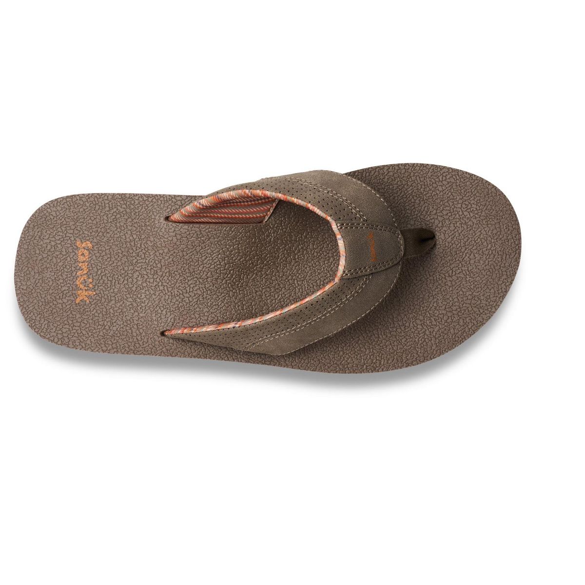 Sanuk Men's Beer Cozy IV Memory Foam Flip Flop Sandals - thumbnail 10