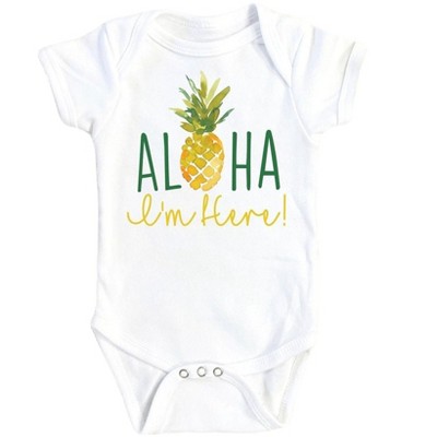 Pineapple Aloha - Baby Boy Girl Clothes Infant Onesie® Funny Cute Newborn 1A GS1