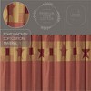 Ninepatch Star Shower Curtain w/ Patchwork Borders 72x72 VHC Brands - 4 of 4