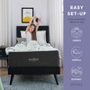 Modway Aveline 8" Twin Mattress – Gel-Infused Memory Foam with Breathable Stretch Knit Cover for Pressure Relief - 3 of 4