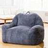 Hooseng Corduroy Bean Bag Chair, Oversized Comfy Lounge Sofa with Handle, Soft Supportive Seating for Living Room, Reading Nook - 3 of 4