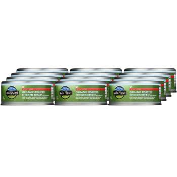 Wild Planet Organic Roasted Chicken Breast with No Added Salt - Case of 12/5 oz