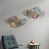 LIVN CO. 2-Piece Coastal Leaves Metal Wall Decor Set - 2 of 4