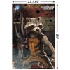 Trends International Marvel Cinematic Universe - Guardians of the Galaxy - Rocket Racoon Unframed Wall Poster Prints - 3 of 4