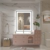 Apmir Super Bright Front & Back LED Lighted Anti-Fog Aluminum Alloy Framed Tempered Glass Bathroom/Vanity Mirror with ETL & 3-Year Warranty - 2 of 4