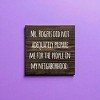 Slickblue Funny Mr. Rogers Quote Wood Sign – 7x7 Solid Pine Plaque – Rustic Home Décor, Multiple Color Options - 2 of 3