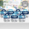 Big Dot of Happiness Shark Zone DIY Jawsome Shark Party or Birthday Party Clear Goodie Favor Bag Labels Candy Bags with Toppers Set of 24 - 2 of 4