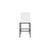 Meridian Furniture,Bryce White Vegan Leather Stool, Set of 2 - 4 of 4