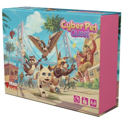 Dead Alive Games: Cyber Pet Quest Cooperative Campaign Board Game, Ages 8+