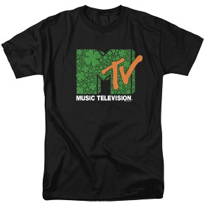 Men's Mtv St. Patrick's Day Shamrock Logo T-Shirt - 1 of 4