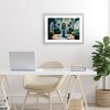 Stupell Industries Floral Fountain Courtyard Framed Print Under Glass Art - 3 of 4