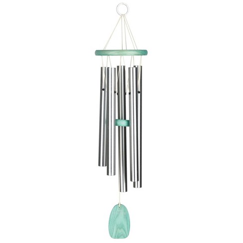 Woodstock Chimes Signature Collection, Woodstock Beachcomber Chime, 24'' Silver Wind Chime BCGG - image 1 of 4