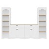 YOOCOZZ 3-Piece TV Stand for TVs Up to 70" with Storage Cabinet and Bookshelf - 4 of 4