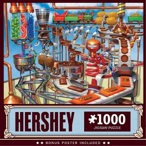 MasterPieces Inc Hershey's Chocolate Factory 1000 Piece Jigsaw Puzzle - 1 of 4