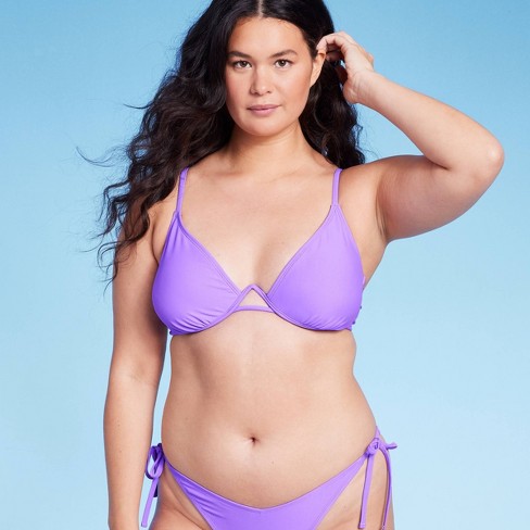 Op tijd Corporation Legacy Women's Underwire Bikini Top - Wild Fable™ Purple Xl : Target