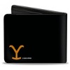Mens Yellowstone Dutton Ranch Vegan Leather Bi-Fold Wallet - 2 of 3