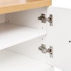 NicBex Shoe Rack for Front Door Entrance 4 in 1 Hall Tree with Bench, Adjustable Shoe Shelf, Storage Cabinet for Hallway, Living Room - 4 of 4