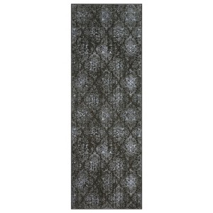 Washable Rugs Area Rugs for Living Room Boho Froal Indoor Non Slip Soft Rugs - 1 of 4