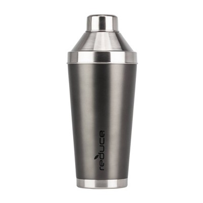 Reduce 20oz Stainless Steel Insulated Cocktail Shaker - Charcoal 20 oz