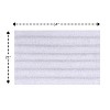 Knightsbridge Linear 220 GSF Reversible Bath Rug 21 x 34 - White - 2 of 4