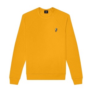 Dalix Lightning (Glow in the Dark) Embroidered Crewneck Fleece Sweatshirt Pullover Mens - 1 of 4