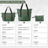 Gulches
 Hardshell Luggage Sets 6 Piece Suitcase Set, Expandable Lightweight Suitcases with Dual Wheels, TSA Lock for Men Women, Green - 2 of 4