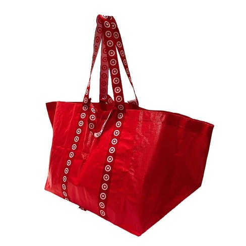 Extra Large Recycled Reusable Bag Red