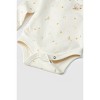 Baby 2pc Little Snoopy Halloween Long Sleeve Bodysuit & Bottom Set - White - 4 of 4