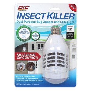 PIC Indoor and Outdoor Electric Insect Killer Replacement Bulb 855 sq ft 9 W (Case of 3) - 1 of 1