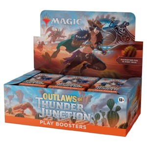 Outlaws of Thunder Junction Magic The Gathering Play Booster Box - 1 of 3