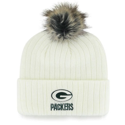 Green Bay Packers Winter Hat Beanie PomPom One Size Gray Green Football  Fanatics