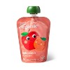 Organic Applesauce Pouches - Apple Peach - 12ct - Good & Gather™ - image 2 of 3