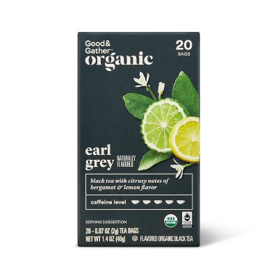 Organic Earl Gray Black Tea - 20ct - Good & Gather™