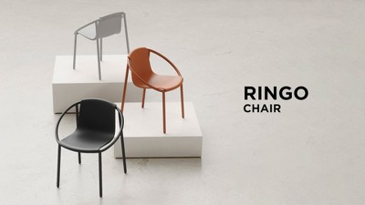 Sierra Eco-Friendly Bent Metal Outdoor Lounge Chair