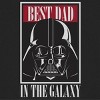 Men's Star Wars Best Dad Short Sleeve T-Shirt - Black - 2 of 3