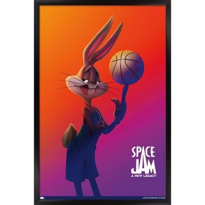 Trends International Space Jam: A New Legacy - Bugs Bunny One Sheet Framed Wall Poster Prints - 1 of 4