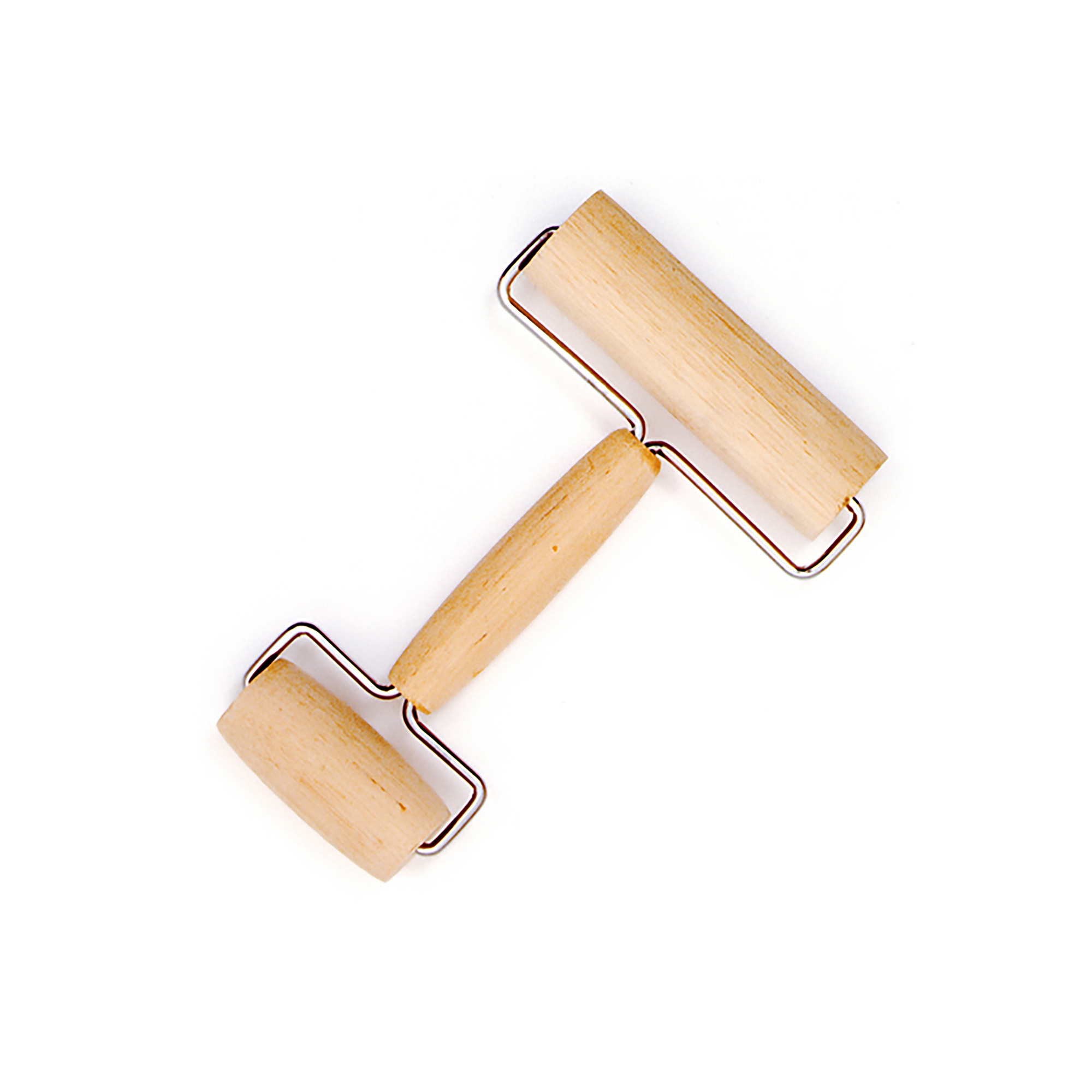 Norpro Wood Pastry/Pizza Roller, 4-Inch Hardwood Dough Roller