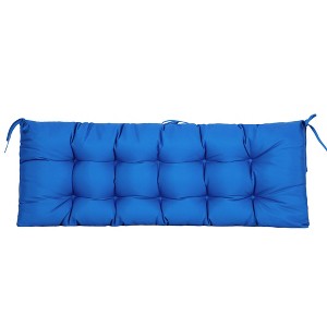 ARTPLAN Outdoor 48 Inch Bench Cushion Tufted for Outdoor Furniture, 48"x18"x4" Wicker Patio Loveseat Cushion All Weather - 1 of 4