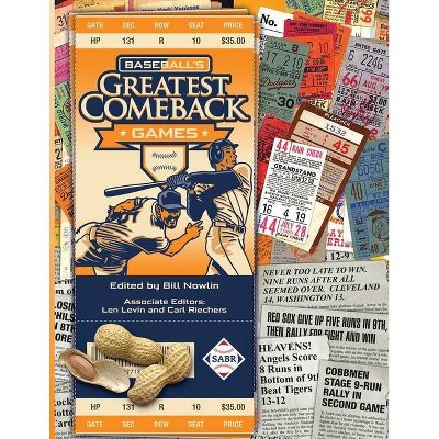 Baseball's Greatest Comeback Games - by  Bill Nowlin (Paperback)