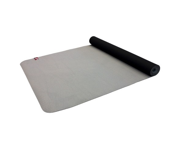 DragonFly TPE Hot Yoga Mat Towel - Gray/Black