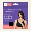 Kindred Bravely for Lansinoh, Nursing and Wearable Pumping Bra - Black - 2 of 4