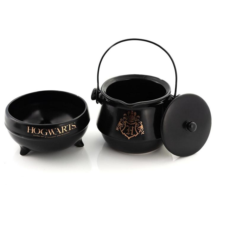 Seven20 Harry Potter Tea-For-One Cauldron Teapot And Cup Set | Featuring Hogwarts Crest, 4 of 8