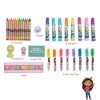 DreamWorks Gabby’s Dollhouse Deluxe Activity Set with Carrying Tin, Coloring Sheets, Tattoos, Stickers, & Art Supplies - 2 of 4