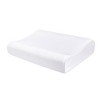 Comfort Revolution Contour Memory Foam Bed Pillow - White