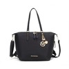 MKF Collection Layla Solid Tote Bag Convertible Backpack by Mia k - 2 of 4