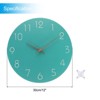 Unique Bargains Decorative Silent Non-Ticking Quartz Round Wall Clock - 2 of 3