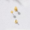 Pure Collection by Ross-Simons 14kt Yellow Gold Ball Flat-Back Stud Earrings - 4 of 4